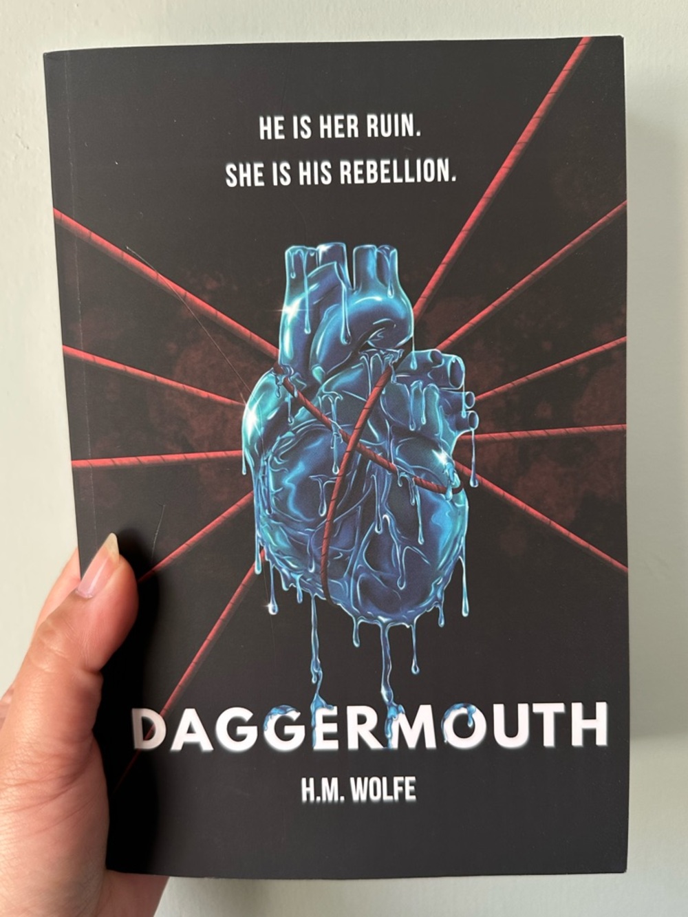 Daggermouth BooK - Blue Heart Design OOP